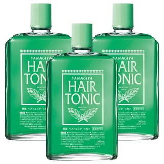 YANAGIYA 柳屋 髮根營養液 HAIR TONIC，超爽快 持續清涼感！, 360ml, 3件
