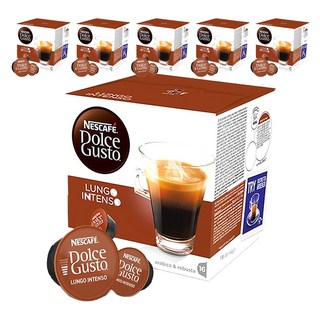 돌체구스토 룽고 인텐소 캡슐커피, 16개입, 6개, 9g