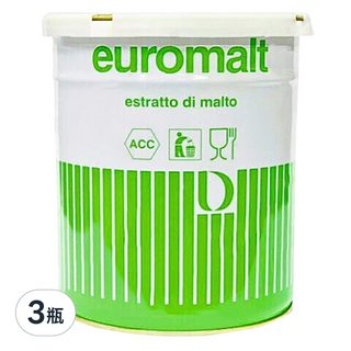 義大利EUROMALT 麥芽精, 100g, 3瓶
