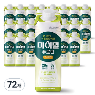 마이밀 정품 퓨로틴 고소한맛, 250ml, 72개