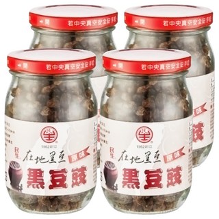 民生 在地黑豆 原味黑豆豉 240g (古法釀造), 4罐