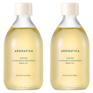 아로마티카 서렌 바디오일 라벤더 & 마조람, 100ml, 2개