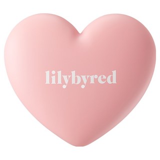 lilybyred 甜美心型腮紅 打造自然紅潤妝容 精緻包裝方便攜帶 質地柔滑易上色, 02 清純粉, 1個