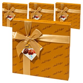 GUNZ 比利時果仁糖牛奶巧克力禮盒, 200g, 4盒