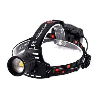 TX Tanox 特林 XHP70 伸縮變焦強亮頭燈 照射度4000流明 TYPE C傳輸線 USB充電, 黑色, 1個