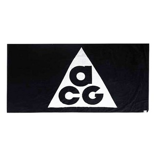 NIKE 耐吉 ACG 毛巾 (145x80cm) 100%棉, 黑白, 1條