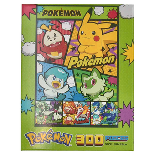 PoKeMoN 寶可夢 拼圖 38 x 26cm 3歲以上, Multicolor, 300片, 1盒