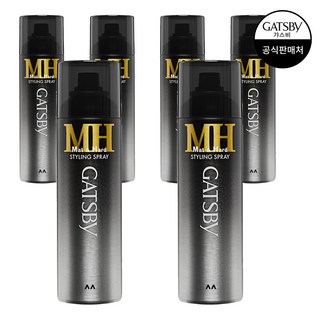갸스비 매트 & 하드 스타일링 스프레이, 200ml, 6개