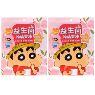 SUNFRIEND 益生菌蒟蒻果凍 水蜜桃, 280g, 2袋