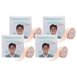 Easysoom SENSITIVE 敏感肌膚專用閉嘴膠帶 60p, 4個