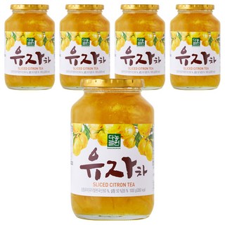 Danongwon 柚子茶, 1kg, 1罐, 5罐