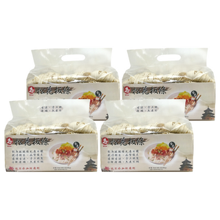 鷹馬牌 松花板條 4包 - Q彈口感 陽光日曬 無防腐劑, 900g