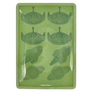 HOUSUXI 舒希 A1 迪士尼玩總製冰盒 20 x 13.7 x 3.1cm 三眼怪 180ml 192g, 三眼怪 綠色, 1個