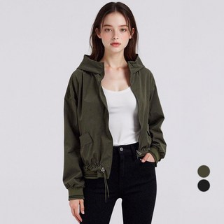 BURU N JUDY 女款Shibori線條拼色連帽外套 BORJJP503B