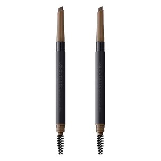 1028 我型我塑持色眉筆 EX版, 暖棕色, 2支