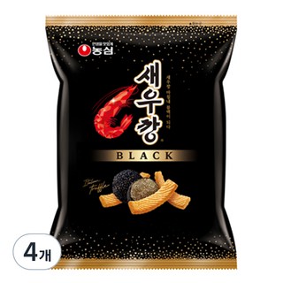 NONGSHIM 農心 蝦味條 黑松露風味, 105g, 4包