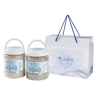 Saltcastle 烤鹽 粗粒 1.2kg + 細粒 1.8kg 禮盒組, 1套