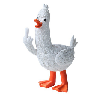 DUCK 暴怒鴨擺飾 樹脂(ABS)材質
