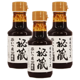 MORIBUN 森文釀造 秘藏豬排沾醬, 150ml, 3瓶