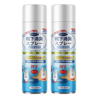 蘿林嚴選 鞋襪除臭噴霧 綠茶味, 330g, 260ml, 2瓶