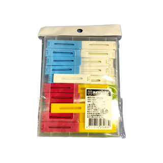 KEYWAY 巧品綜合密封夾30入組, 多色, 1組