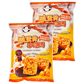 良澔 鹹蛋黃沙琪瑪, 200g, 2包