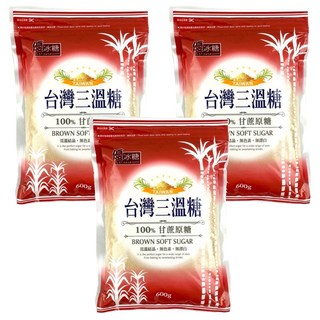 YASASHII 優 台灣三溫糖, 600g, 3包