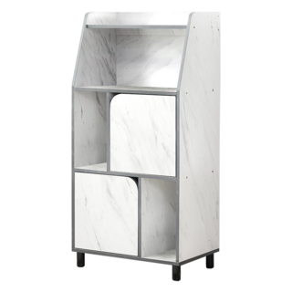 收納王妃 北歐風造型方格收納櫃 12.4kg, 大理石色