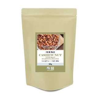 Nuts Factory 越南產烘烤腰果, 500克, 1包