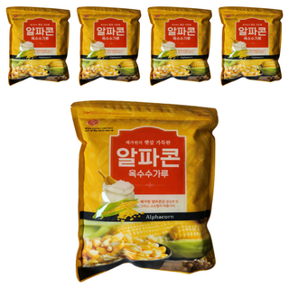 Haetsalnarae 阿爾法玉米粉, 5個, 1kg