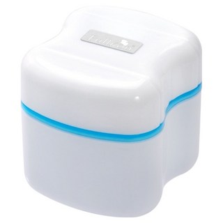 Fullicon 護立康 假牙清潔盒 收納盒 (附清潔刷), 1個