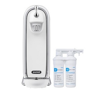 pureal 迷你變換器直飲式淨水器 純淨白 PPA-400 + 濾芯組 到府安裝