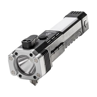 LONGFINE 車用應急燈, 遠近雙光源 大面積泛光, 大容量鋰電池可給手機充電, 1個