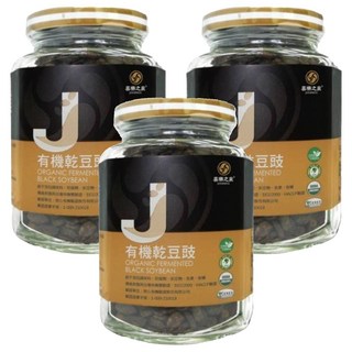 JOYSPRING 喜樂之泉 有機乾豆豉, 180g, 3罐