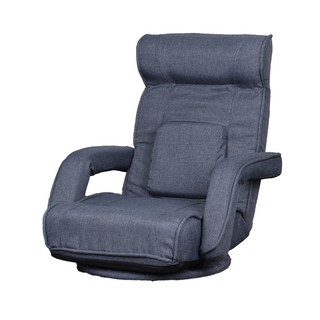 Dori Furniture Hobby 旋轉式和室椅, 牛仔藍, 1個