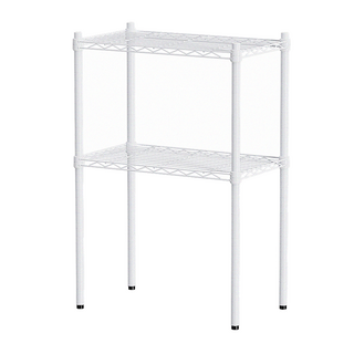 dayneeds 日需百備 輕型二層波浪架, 白色, 2層