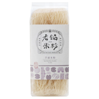 老鍋米粉 純米芋頭米粉 4入, 200g, 1包
