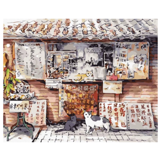 ArtLife 藝術生活 DIY 數字油畫 TW039 50 x 40cm, 屏東南州糖廠 多色, 1組