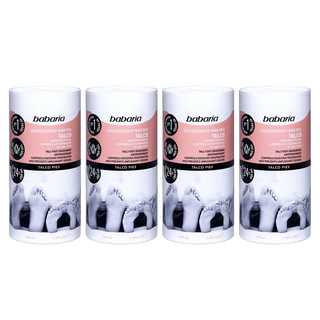 Babaria 草本花香爽足粉 100ml 控制汗水和難聞氣味, 1瓶, 4瓶