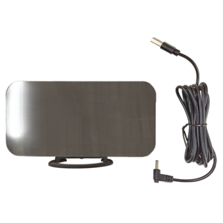 HANLIN GCLK 兩用數字LED USB鬧鐘 12/24小時制 貪睡功能 亮度自動調節, 鏡面