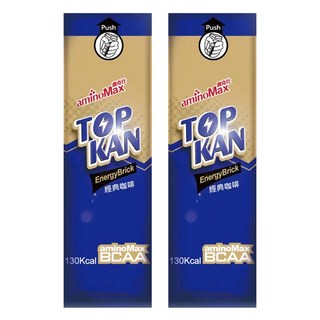 aminoMax 邁克仕 TOP KAN 能量磚 Energy Brick 咖啡口味 20顆, 50g, 2盒