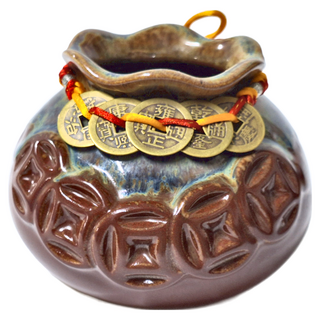 招財錢串鶯歌陶瓷, 紅色