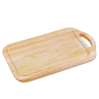 珍珠金屬 木製砧板 Rubberwood Style Plate, C-9138, 1個