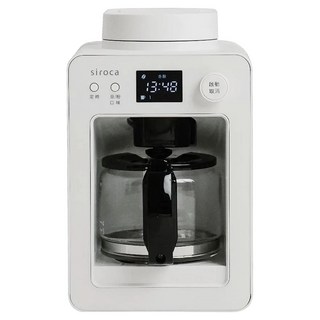 siroca 自動研磨咖啡機 原廠保固, SC-A3520, 白色, 1台