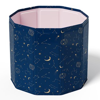 코멧 폴딩 욕조, 네이비 스페이스, 1개