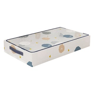 iSFun 床下收納箱 防潮防塵棉被衣物收納 60x40x20cm, 1個, 七里香 白色
