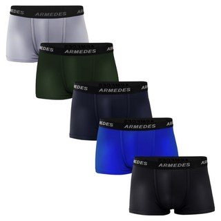 ARMEDES 男款LOGO印花機能性4角內褲組 AR-02