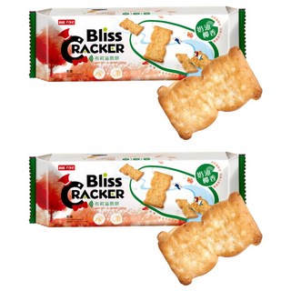 台灣優格餅乾學院 Bliss布莉滋脆餅 奶油椰香, 2包, 136g
