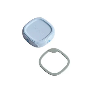 hegen 叩叩變身好收納儲存蓋 不含雙酚A, 沁藍色, 1組