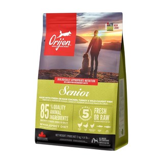 Orijen 歐睿健 高齡犬 乾飼料, 鮮雞, 2000g, 1袋